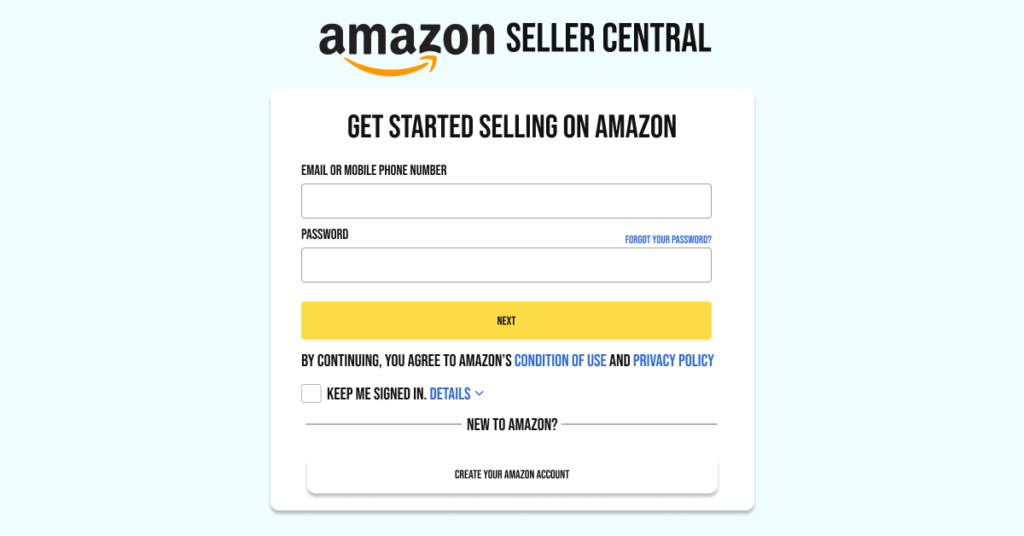 Sign Up for the Amazon