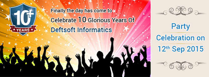 Deftsoft Informatics to celebrate a glorious decade with foundation day celebrations