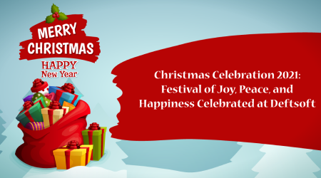 Christmas Celebration 2021: Festival of Joy, Peace, and Happiness Celebrated at Deftsoft
