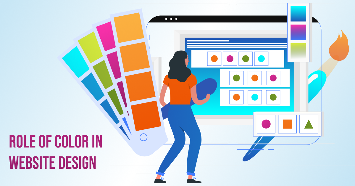 featured ROLE OF COLOR IN WEBSITE DESIGN