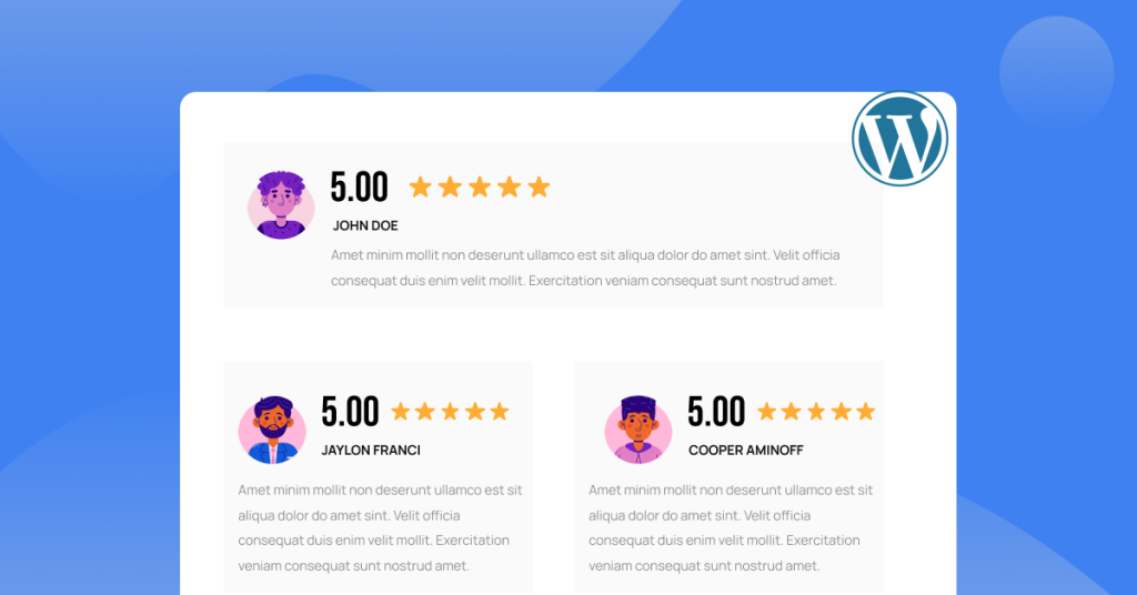 WordPress Google Review Plugins
