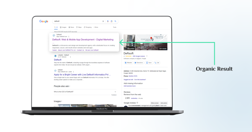 Organic Search