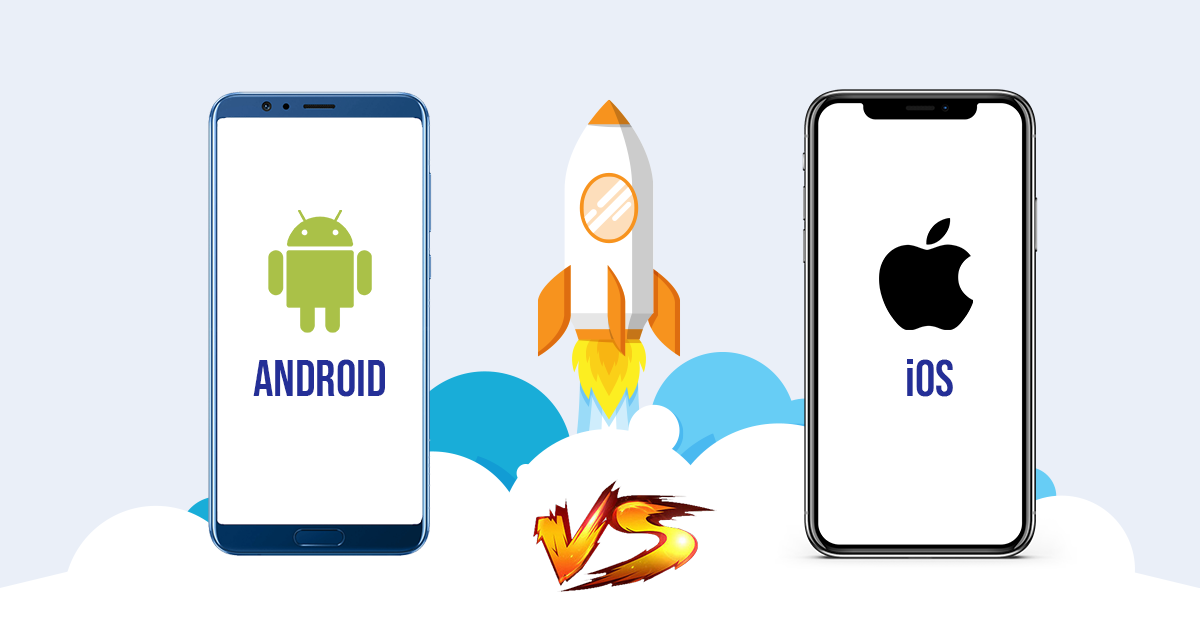 Feature-banner iOS vs. Android