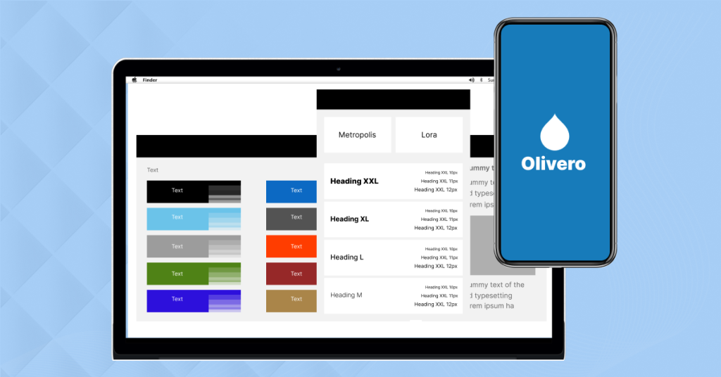 Olivero theme in Drupal