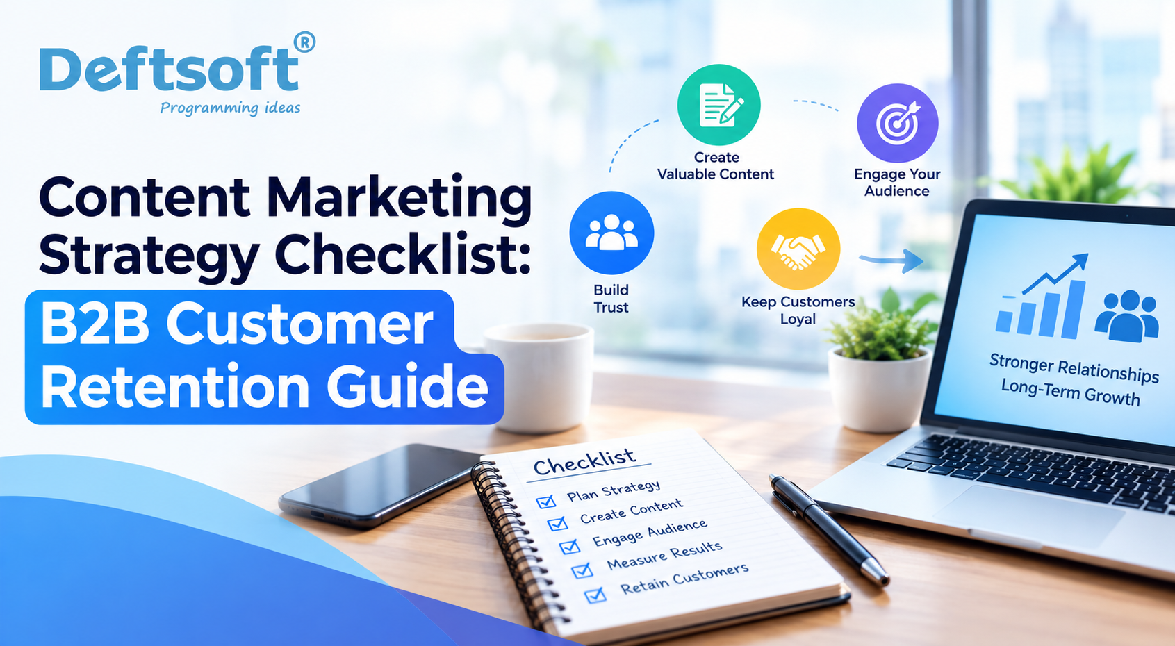 Content Marketing Strategy Checklist: B2B Customer Retention Guide