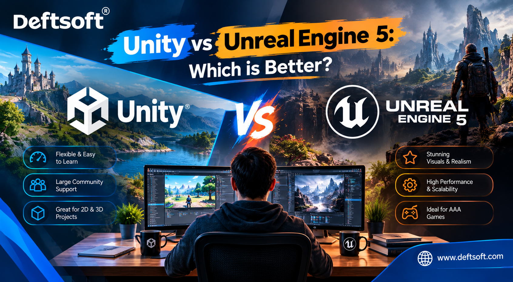 Unity vs Unreal Engine 5: Which is Better?
