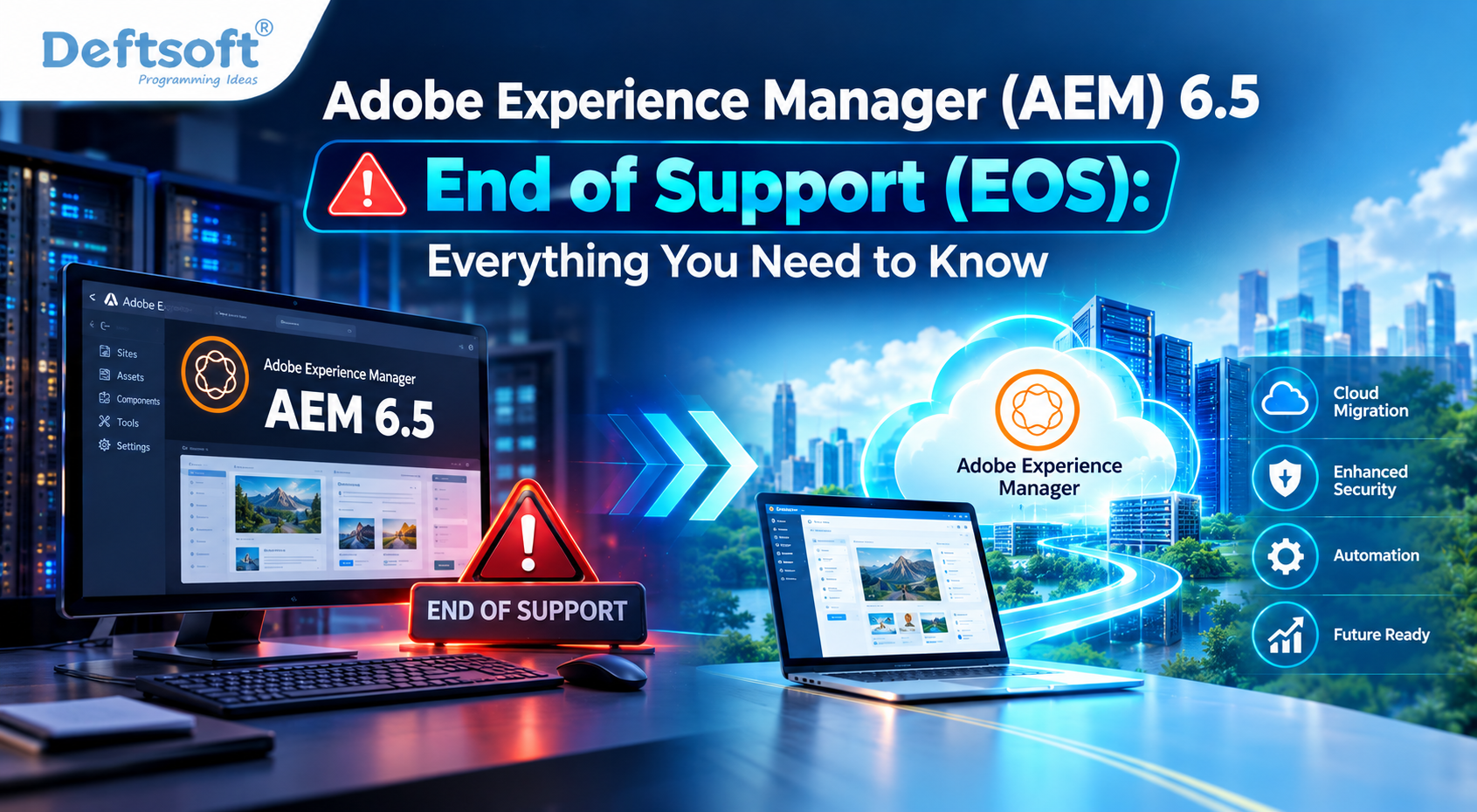 Adobe Experience Manager (AEM) 6.5 End of Support (EOS): Everything You Need to Know