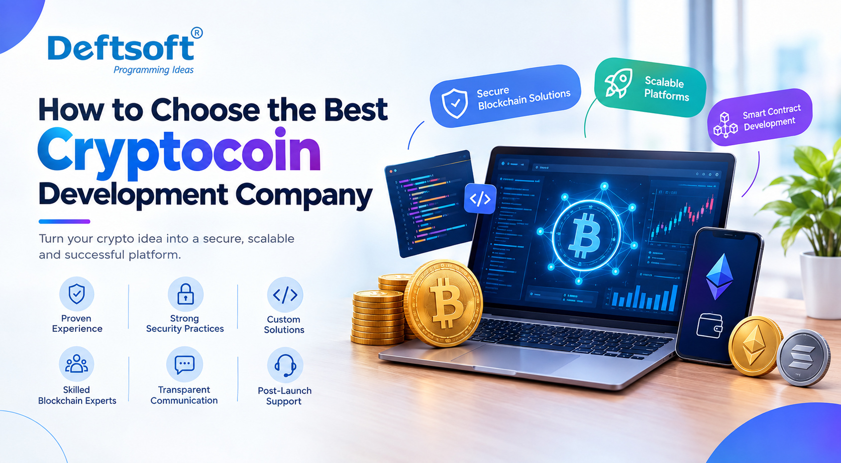 How to Choose the Best Cryptocoin Development Company
