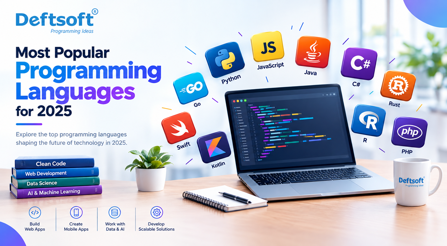 Most Popular Programming Languages for 2025
