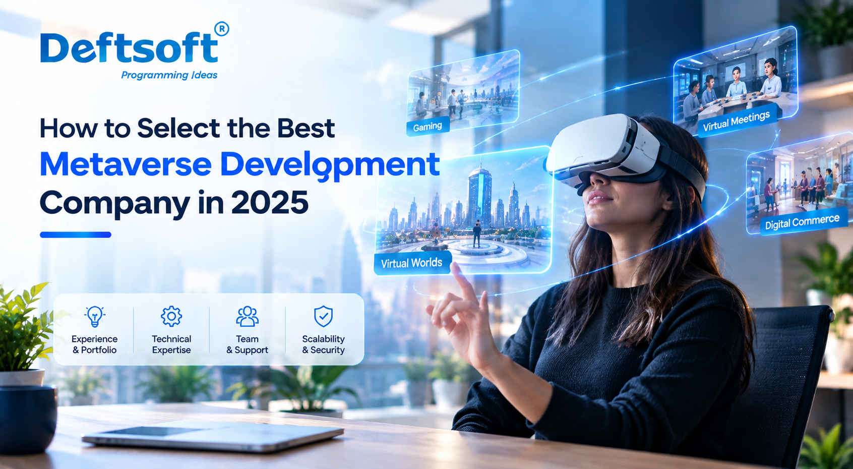 How to Select the Best Metaverse Development Company in 2025