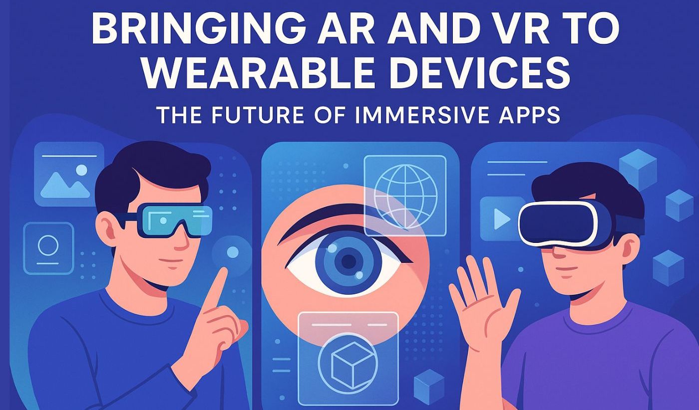 Bringing AR and VR to Wearable Devices: The Future of Immersive Apps