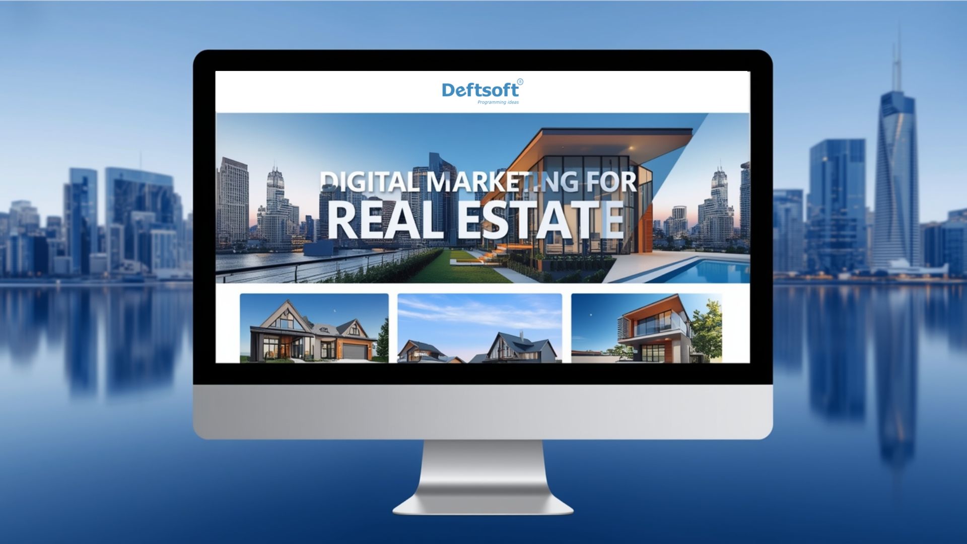 Digital Marketing for Real Estate: How Deftsoft Helps You Sell Smarter and Faster