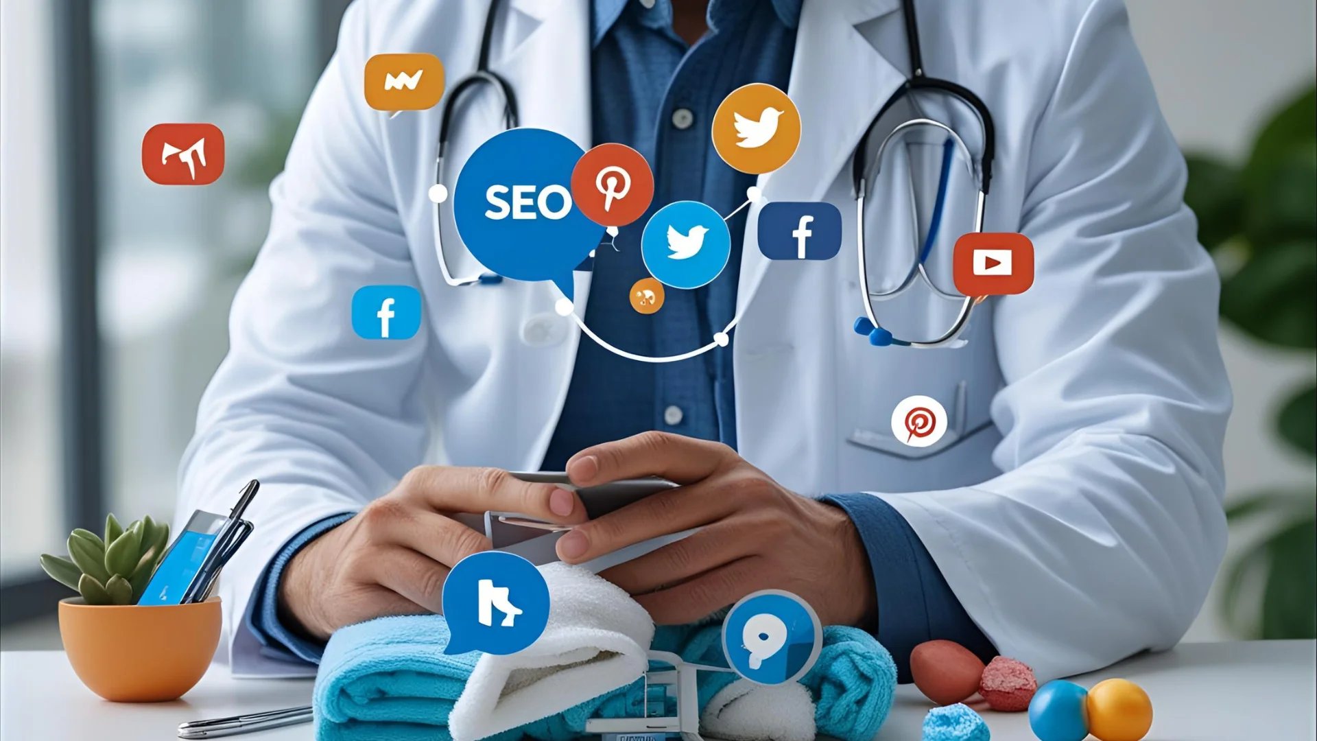 Why Healthcare Clinics Need SEO Marketing Services and Social Media Marketing in 2025