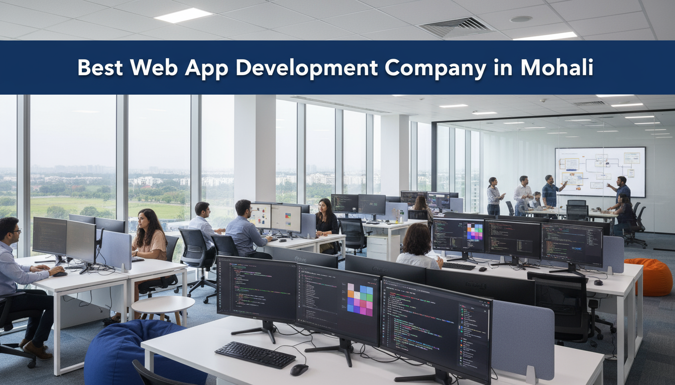 Best Web App Development Company in Mohali