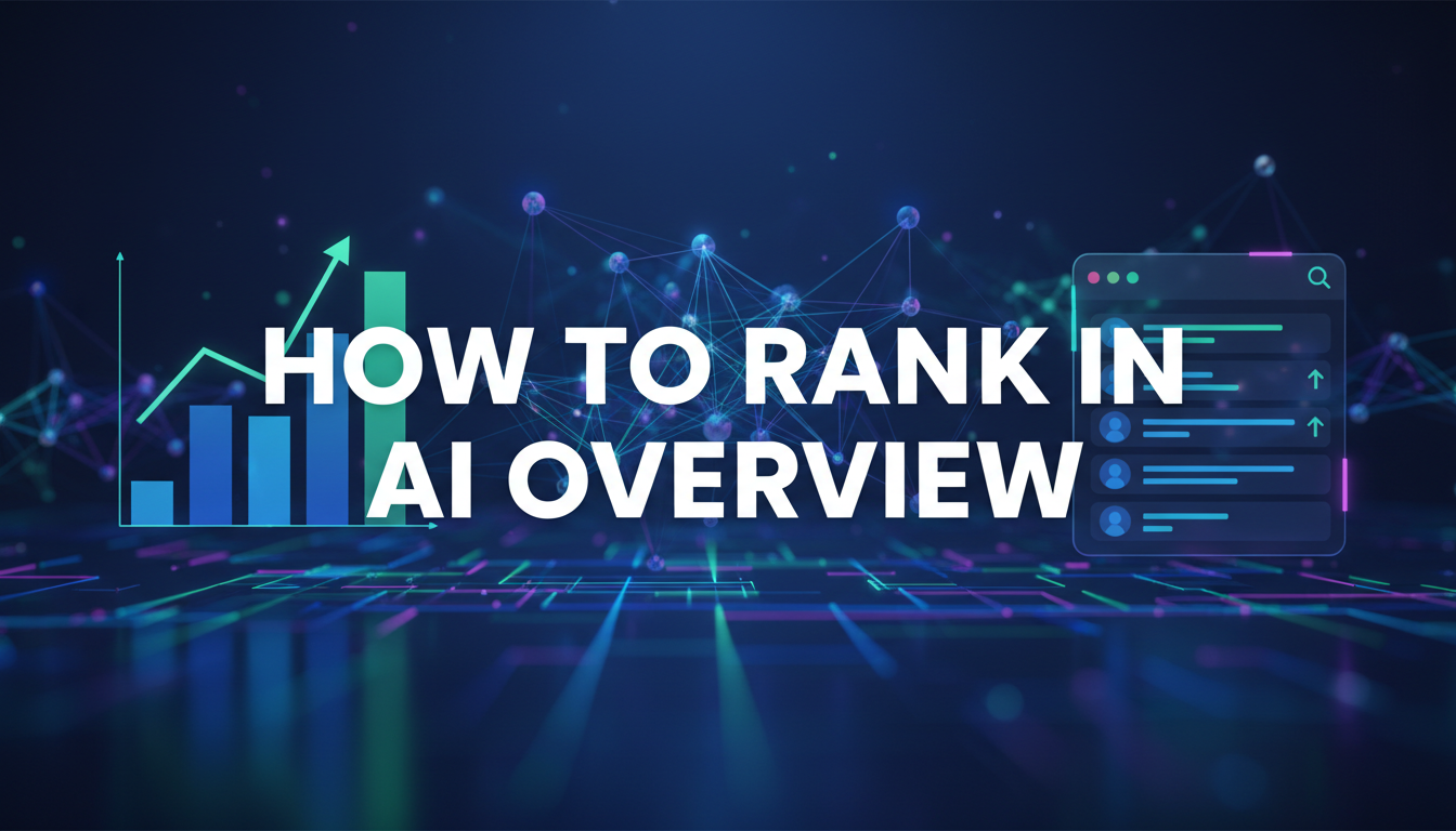 How to Rank in AI Overviews