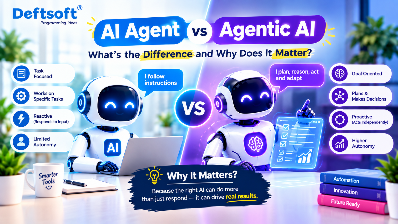 AI Agent vs Agentic AI: What’s the Difference and Why Does It Matter?
