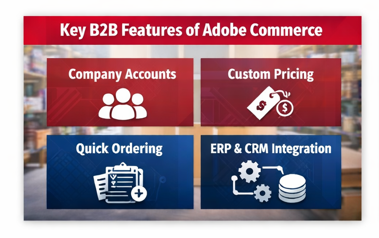 Key B2B Features of Adobe Commerce