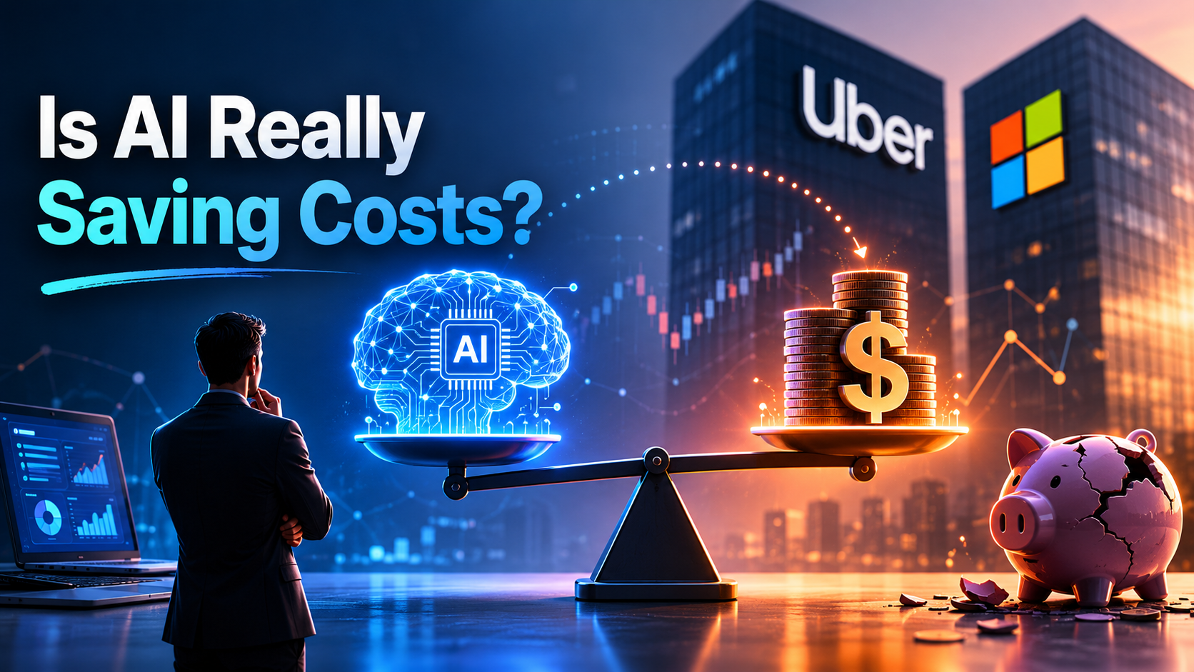 Is AI Really Saving Costs? Why Uber and Microsoft Are Rethinking Their AI Spending