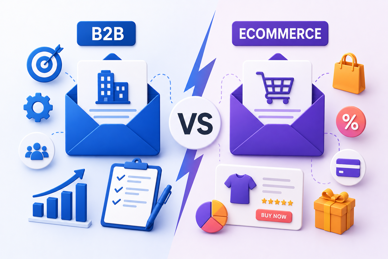 B2B vs Ecommerce Email Marketing