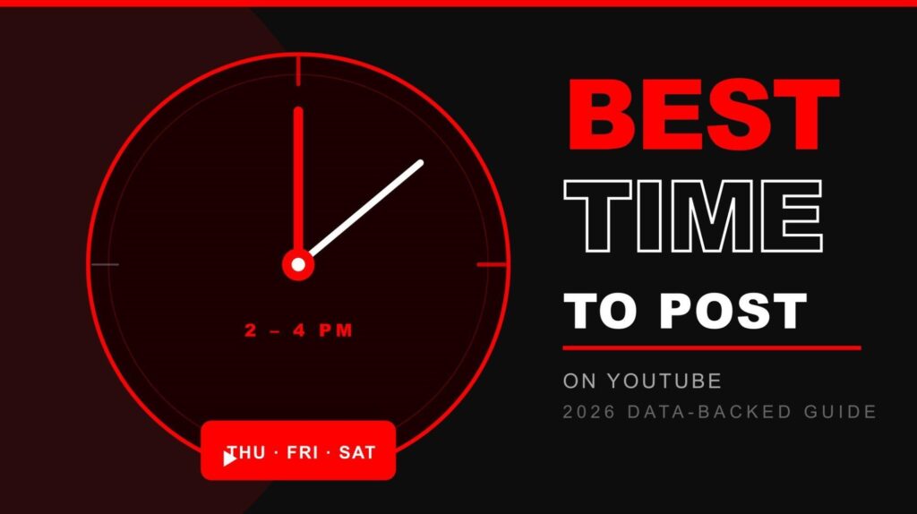 Best time to post on YouTube in 2026