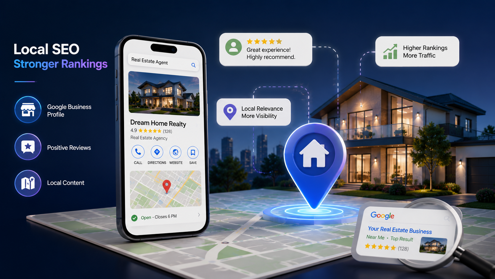 How Local SEO Boosts Real Estate Rankings