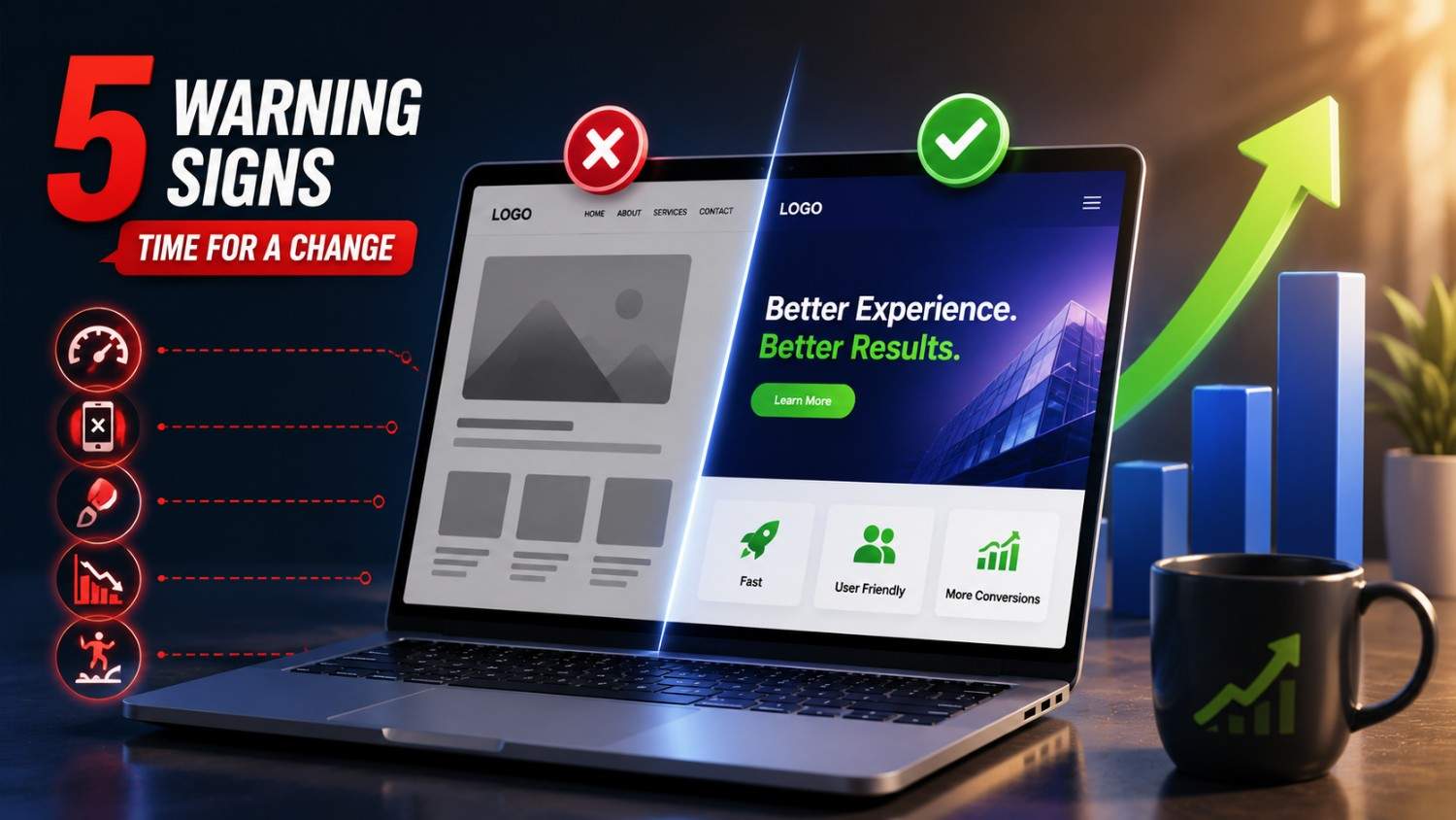 5 Warning Signs It’s Time to Give Your Business Website a Makeover (and What They’re Costing You)